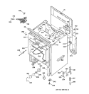 BODY PARTS Diagram and Parts List for JBP78BY3  General Electric Range