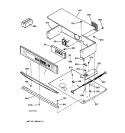 CONTROL PANEL Diagram and Parts List for JT910SY1SS  General Electric Wall Oven