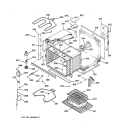 BODY PARTS Diagram and Parts List for JT910SY1SS  General Electric Wall Oven