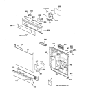 Part Location Diagram of 31-3082 GE TECH SHEET -
