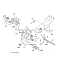 Part Location Diagram of WJ12X10009 GE Control Knob with Clip