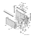 Part Location Diagram of WJ87X10015 GE EVAPORATOR Assembly