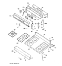 Part Location Diagram of WB36K10104 GE PANEL MANIFOLD (WHITE)