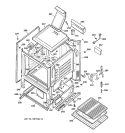 BODY PARTS Diagram and Parts List for JGSS05BEA1BB  General Electric Range