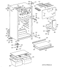 Part Location Diagram of WR32X10500 GE Vegetable Pan Cover - Glass included