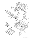 Part Location Diagram of WB31K10016 GE Grate