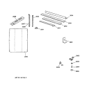 Section Diagram and Parts List for AJES10DSM1  General Electric Air Conditioner