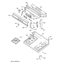 Part Location Diagram of WB62K10005 GE COOKTOP (White)