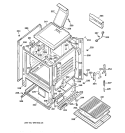 Part Location Diagram of WB53K10003 GE OVEN TOP