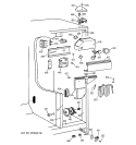 FRESH FOOD SECTION Diagram and Parts List for TFX22ARBAAA  General Electric Refrigerator