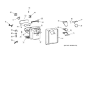 DISPENSER Diagram and Parts List for TFX22CRBAAA  General Electric Refrigerator