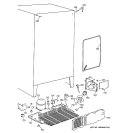 UNIT PARTS Diagram and Parts List for TFX25PABAWW  General Electric Refrigerator