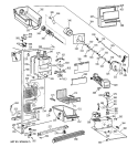 FREEZER SECTION Diagram and Parts List for TFX25PRBAWW  General Electric Refrigerator