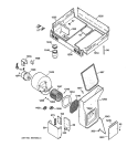Section Diagram and Parts List for JP370B9K1  General Electric Cooktop