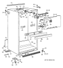 CABINET PARTS Diagram and Parts List for TBG18IABGRWW  General Electric Refrigerator