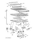 Part Location Diagram of WR09X10007 GE DAMPER CONTROL Assembly