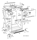 CABINET PARTS Diagram and Parts List for CTI18GIBGRWW  Hotpoint Refrigerator