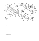 CONTROLS & BACKSPLASH Diagram and Parts List for VBSR2060V1AA  Hotpoint Washer