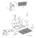 UNIT PARTS Diagram and Parts List for CTX21HABBRWW  Hotpoint Refrigerator