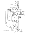 FRESH FOOD SECTION Diagram and Parts List for CSX22BCBAWH  Hotpoint Refrigerator