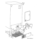 UNIT PARTS Diagram and Parts List for CSX22BCBAWH  Hotpoint Refrigerator