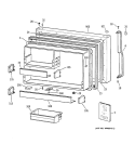 Part Location Diagram of WR71X10104 GE SHELF MODULE Assembly
