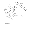 CONTROL ASSEMBLY Diagram and Parts List for DCCB330EV0WC  General Electric Dryer