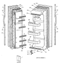 Part Location Diagram of WR22X0438 GE USE GEH WR22X438
