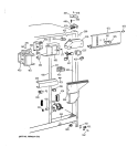 FRESH FOOD SECTION Diagram and Parts List for TFG25PABAWW  General Electric Refrigerator