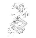 Part Location Diagram of WB27X10063 GE FACEPLATE