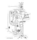 FRESH FOOD SECTION Diagram and Parts List for TFT20SABAWW  General Electric Refrigerator