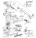 FREEZER SECTION Diagram and Parts List for TFT22JWBAAA  General Electric Refrigerator