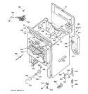 BODY PARTS Diagram and Parts List for JBP66DY4AD  General Electric Range