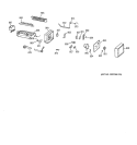 ICEMAKER WR30X0327 Diagram and Parts List for TBH14SIADLAA  General Electric Refrigerator