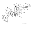 Part Location Diagram of WJ76X10035 GE BULKHEAD