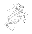 Part Location Diagram of 49-8917 GE PM MANUAL USE & CARE