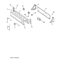 Part Location Diagram of WE19X10009 GE CAP SUPPORT SWITCH Left Hand