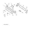 Part Location Diagram of WE19X0992 GE CONTROL PNL
