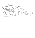 ICEMAKER Diagram and Parts List for WR30X0306  General Electric Ice Maker