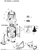 Part Location Diagram of WH41X0145 GE RECIR NOZZLE