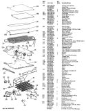 Section Diagram and Parts List for TBF21BAB  General Electric Refrigerator