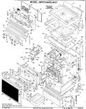 Part Location Diagram of WB49X5173 GE BAFFLE WINDOW