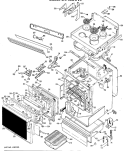 Part Location Diagram of WB19X5171 GE GUARD UPPER - Right Hand