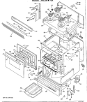 Part Location Diagram of WB02X6736 GE SUPPORT Right Hand