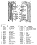Part Location Diagram of WR38X5150 GE TRIM EGG COMPARTMENT