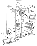 Part Location Diagram of WR21X0116 GE WR21X180