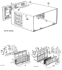 Part Location Diagram of 30-7645 GE INSTALLATION INSTRUCTION