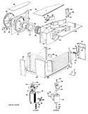 Part Location Diagram of WJ03X0294 GE CAPACITOR CLAMP