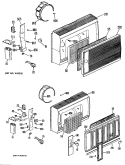 Part Location Diagram of WJ20X0384 GE WJ20X0579