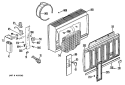 Part Location Diagram of WJ20X0391 GE CAPACITOR